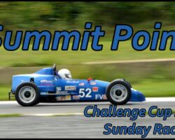 #52 Chris Elwell Formula Vee Summit Point Challenge Cup - Sunday Race 8/23/20